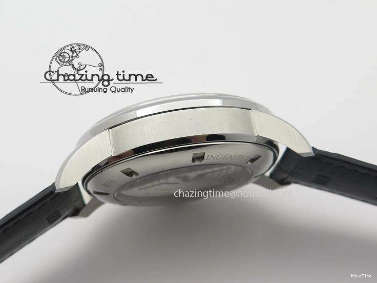 MIROTIME 0519 Ingeniuer St.Laurens SS Black Dial MKF 1:1 V2 Best Edition On Black Leather Strap A Functional 7351